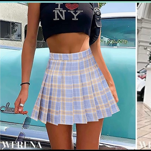 FREE SHIPPING!!! Werena plaid Skort - Picture 3 of 5